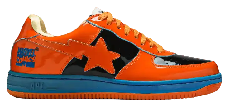 A Bathing Ape Bape Sta Low - Marvel Comics Human Torch