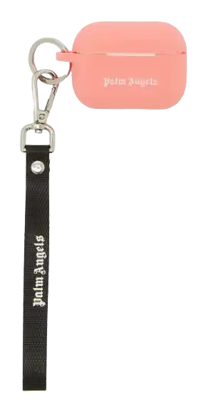 Palm Angels Classic Logo Airpods Case Pro - Pink Off White