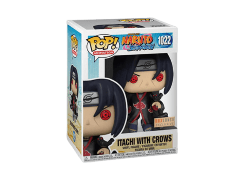 Animation Naruto Shippuden Itachi With Crows BoxLunch Exclusive Figure 1022