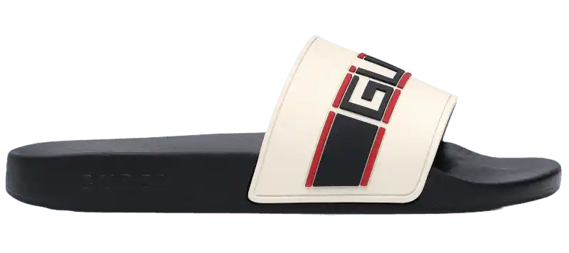 Gucci Stripe Slide - White