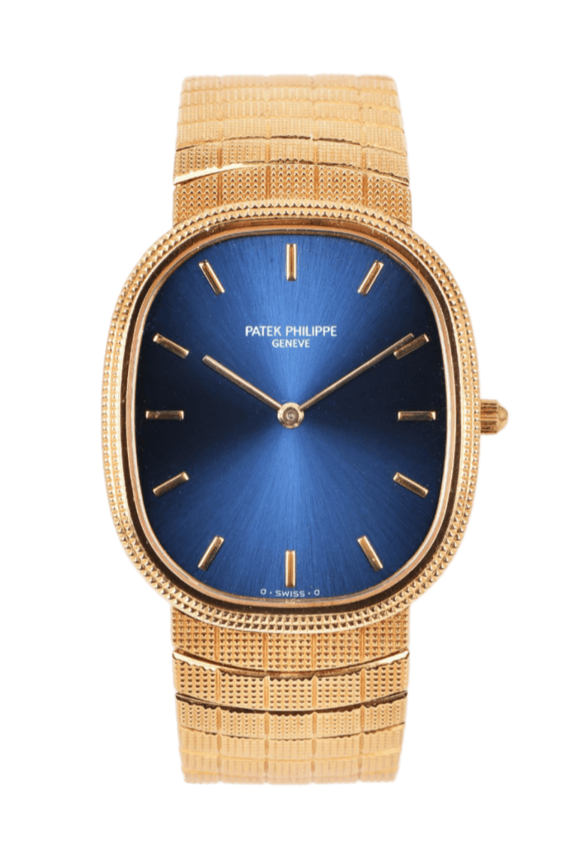 Patek Philippe Jumbo Blue Dial - 31mm, 18K Gold (1970)