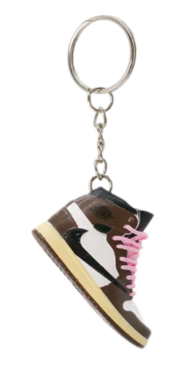 Travis Scott Mocha Jordan Keychain