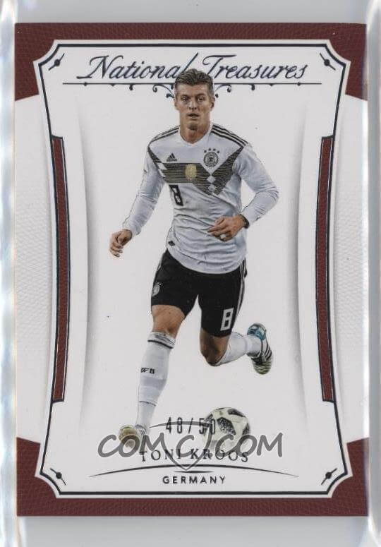 2018 Panini National Treasures - #13 - Toni Kroos /50