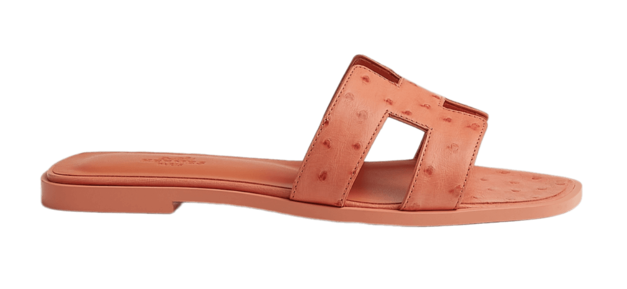 Hermès Oran Sandal - Orange Nacarat
