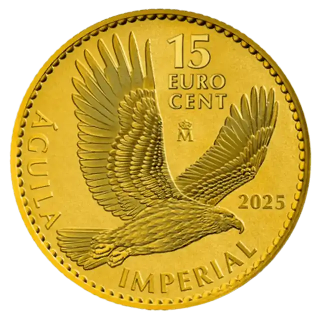 1/10 ounce Gold Coin - Spain Imperial Eagle Reverse Proof 2025