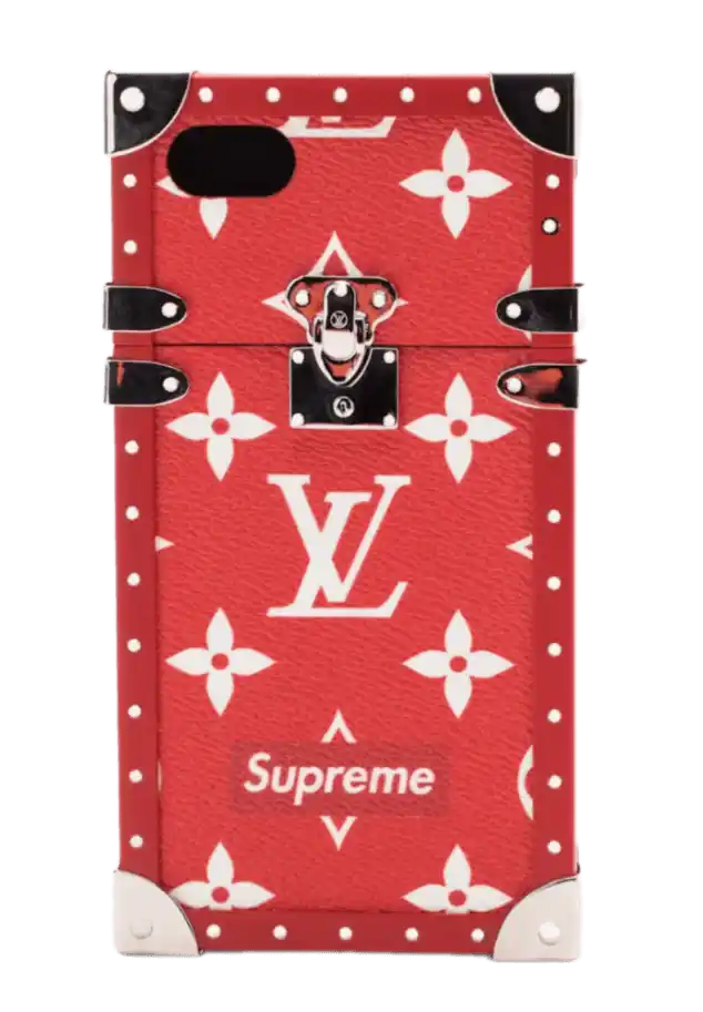 Louis Vuitton x Supreme iPhone 7 Eye Trunk - Red