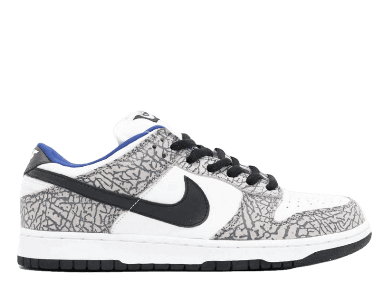 Nike SB Dunk Low - Supreme White Cement (2002)