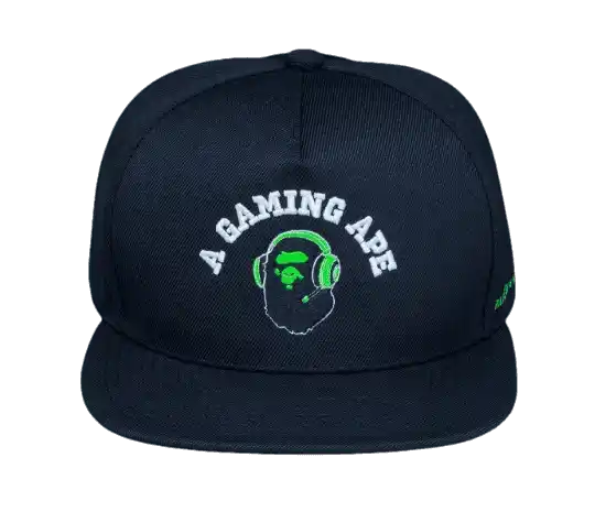 BAPE x Razer Snapback Cap - Black Green