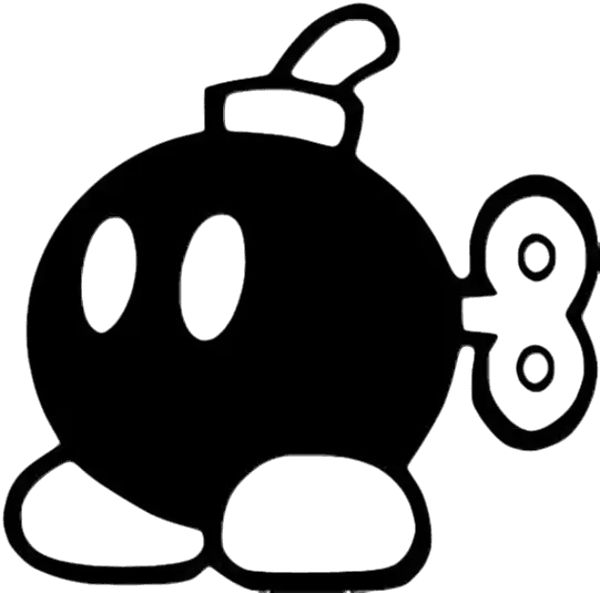Nintendo Bomb Sticker