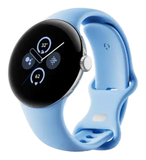 Google Pixel Watch 2 - Silver/Bay