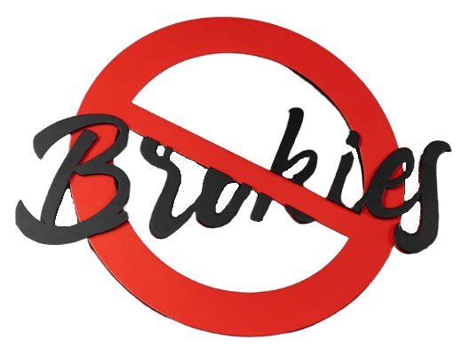Top G "NO BROKIES" Sign