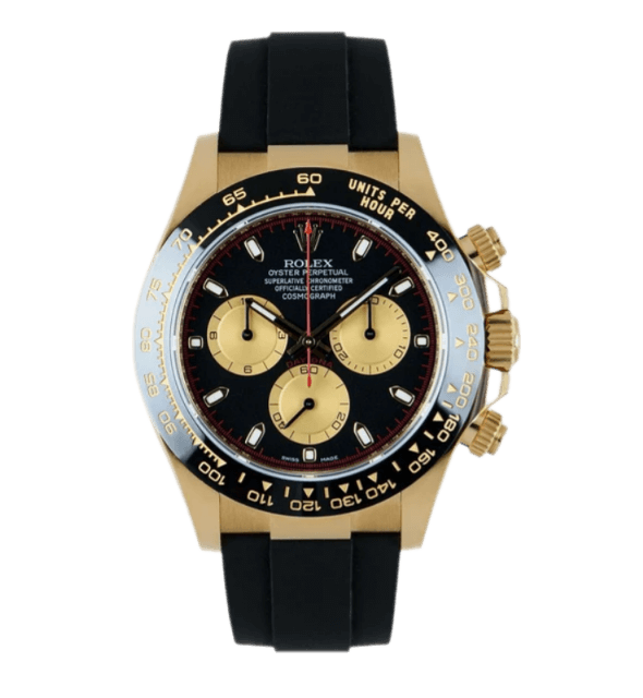 Rolex Daytona Black Dial - 40mm, Yellow Gold (2021)