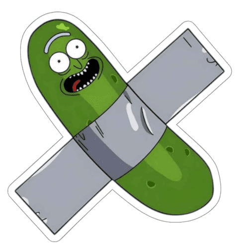 Pickle Rick Sticker