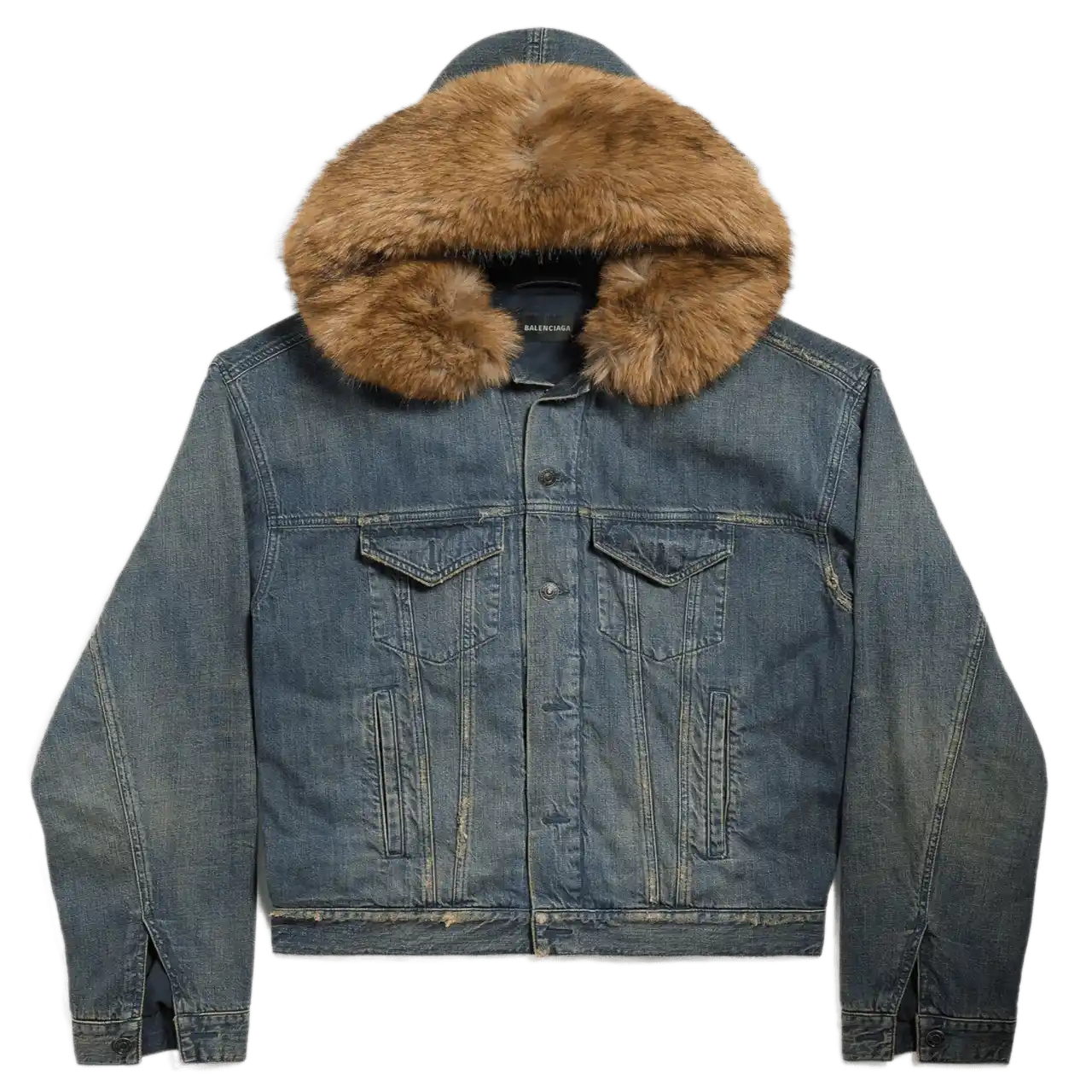 Balenciaga Boxy Jacket - Blue