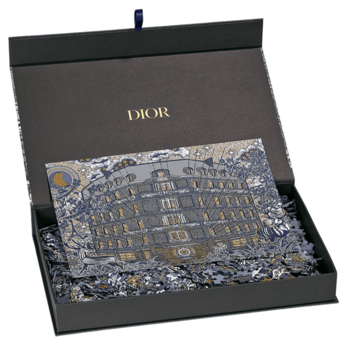 Dior 1,000-Piece Puzzle - 30 Montaigne Blue Deer