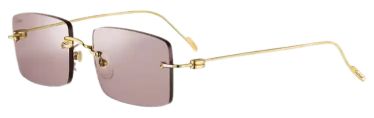 Cartier C De Cartier Precious Sunglasses - Rose Gold