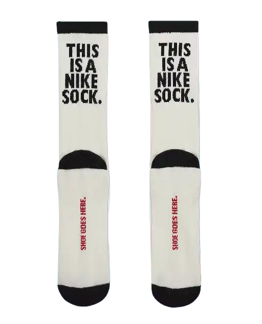 Nike Everyday Plus - "This Is A Nike Sock"