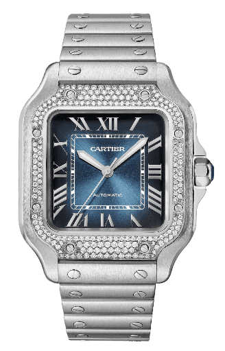 Santos De Cartier Watch - Steel