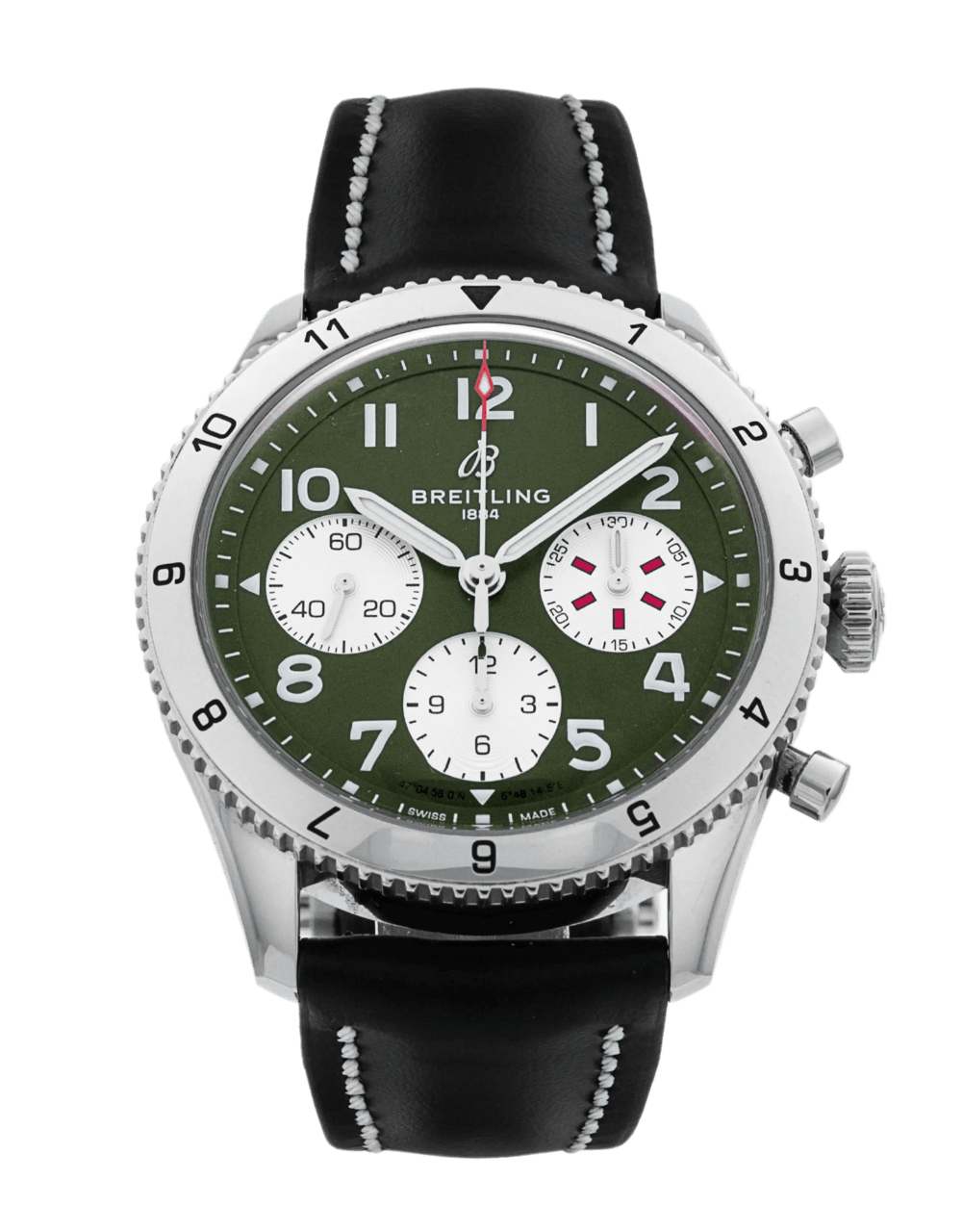 Breitling AVI Khaki Dial - 42mm, Steel (2020)