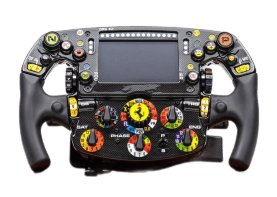 Ferrari F1-75 Steering Wheel 1:1 Scale Model