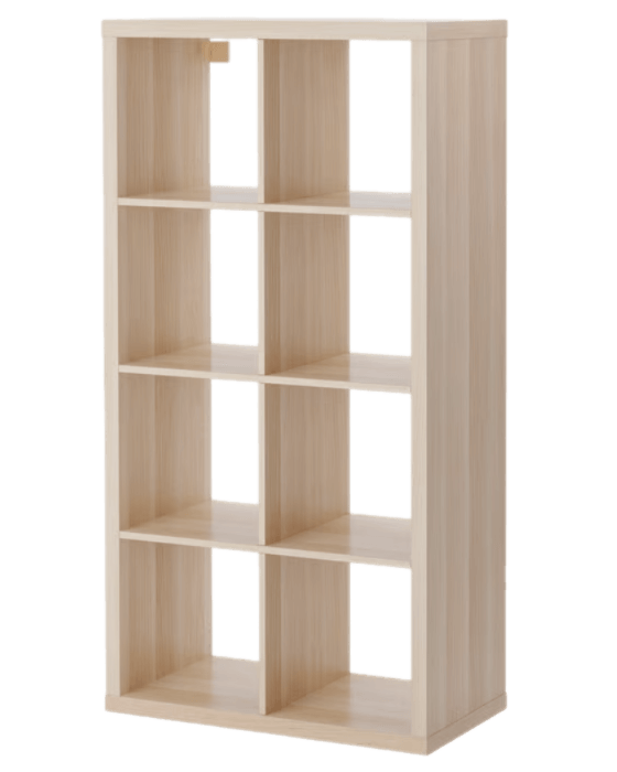 KALLAX Shelf Unit - White Stained Oake Effect
