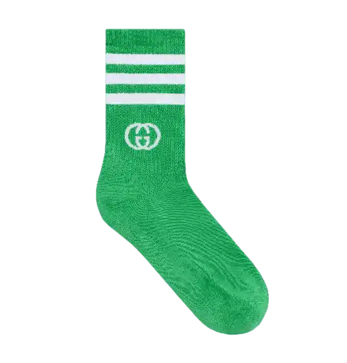 Gucci x adidas Ankle Socks - Green/White