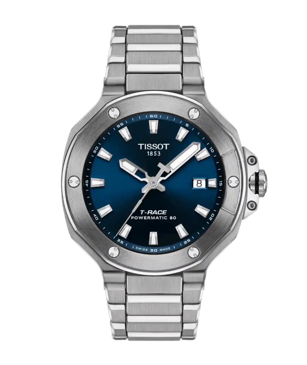 Tissot T-Race Powermatic Blue Dial - 41mm, Steel