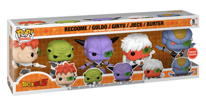 Pop! Ginyu Force 5-Pack Dragon Ball Z