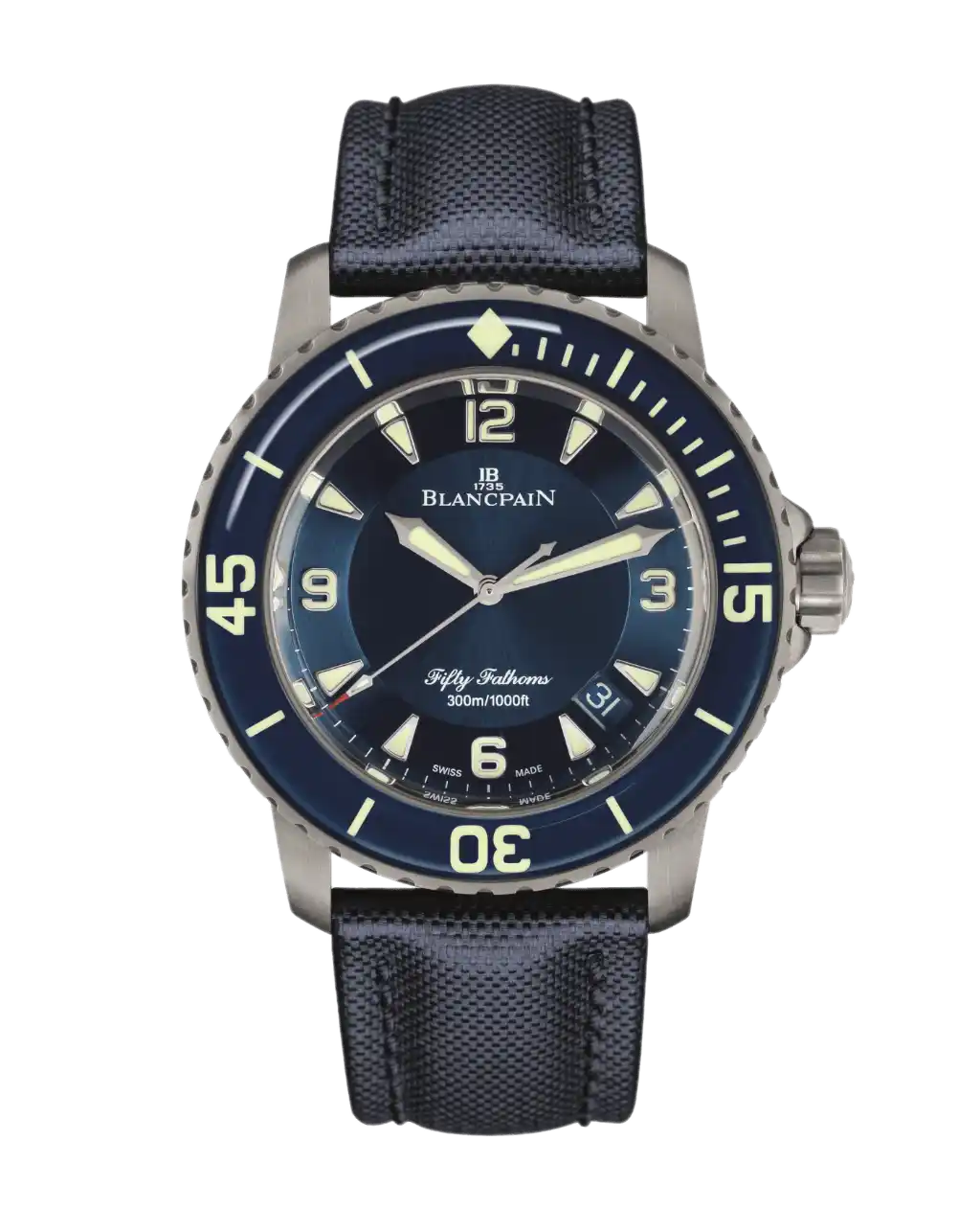 Blancpain Fifty Fathoms Blue Dial - 45mm, Titanium (2019)