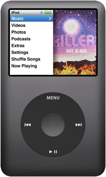 Apple iPod Classic 160Gb Black - 7th Generation (Renewed)