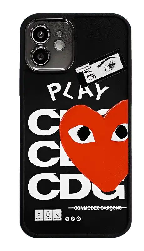 Comme Des Garcons Style iPhone Case