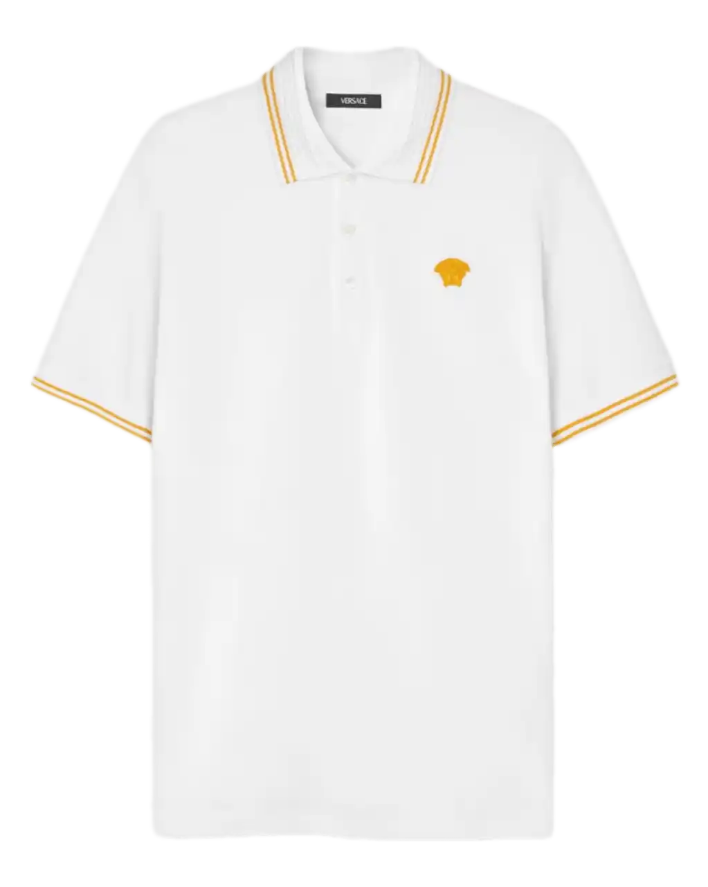 Versace Medusa Polo Shirt - White