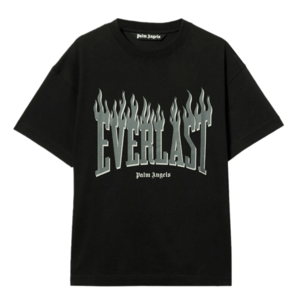 Palm Angels x Everlast T-Shirt - Black Grey