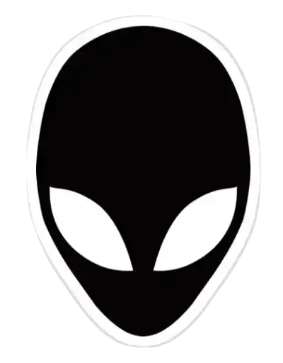 Alienware Logo Sticker