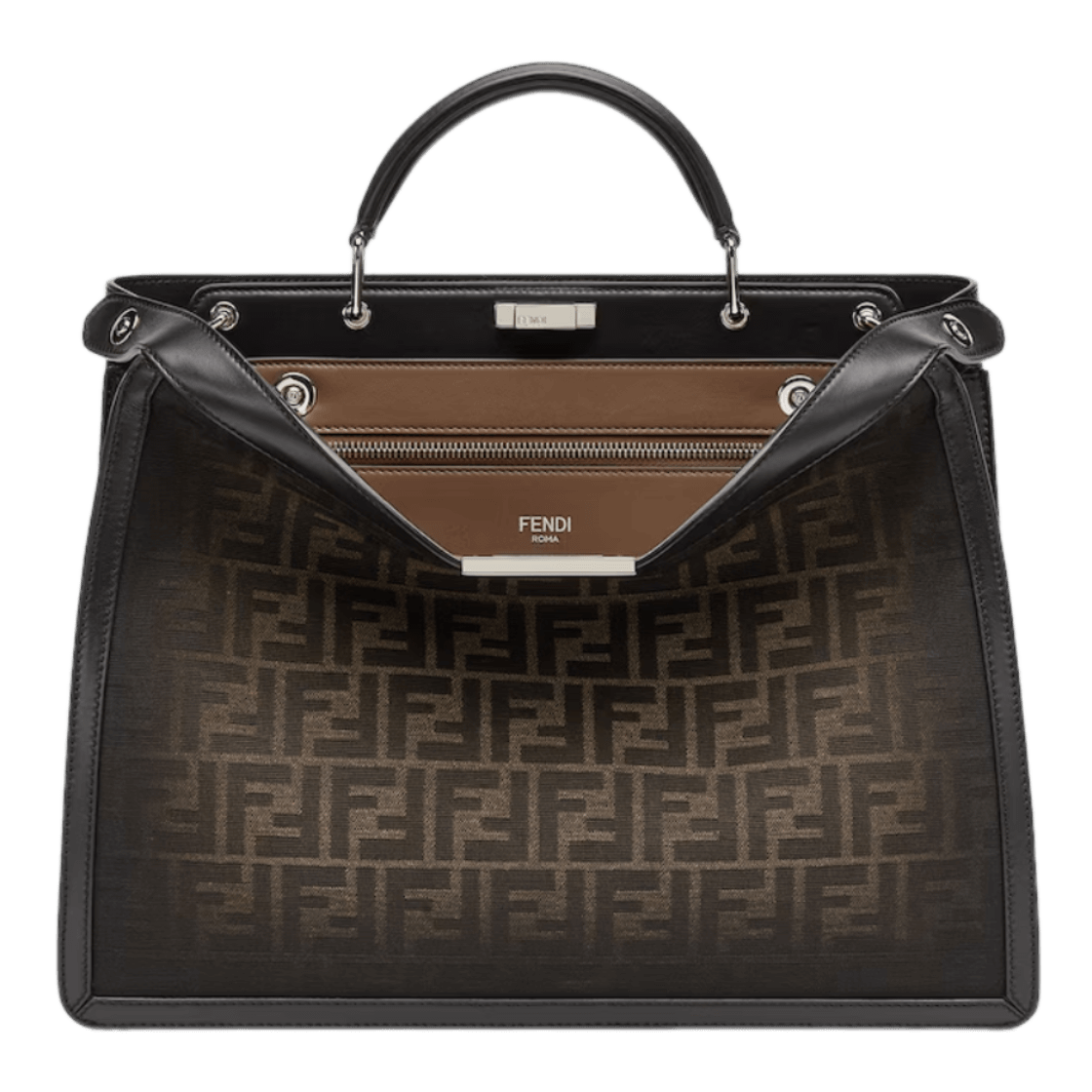 Fendi Peekaboo ISeeU Medium - Brown