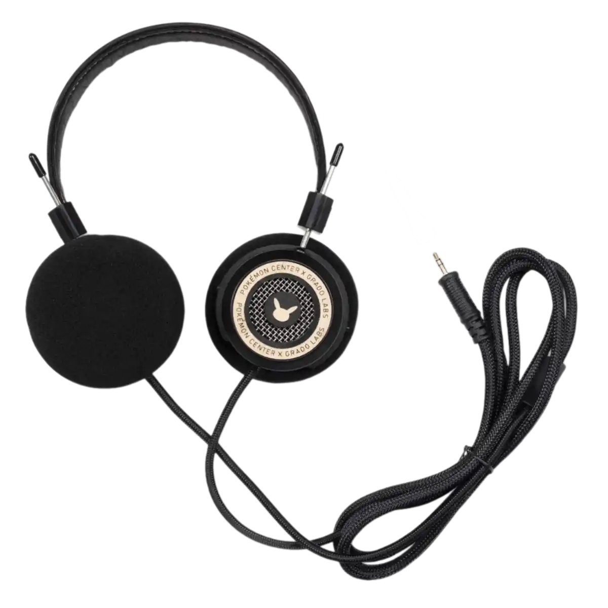 Pokémon Audio Collection: Pokémon Center × Grado Labs Pikachu Headphones (Black Aluminum)