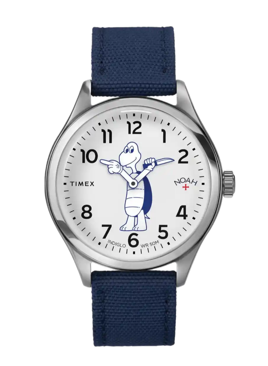 Timex x NOAH Waterbury - 40mm, Steel