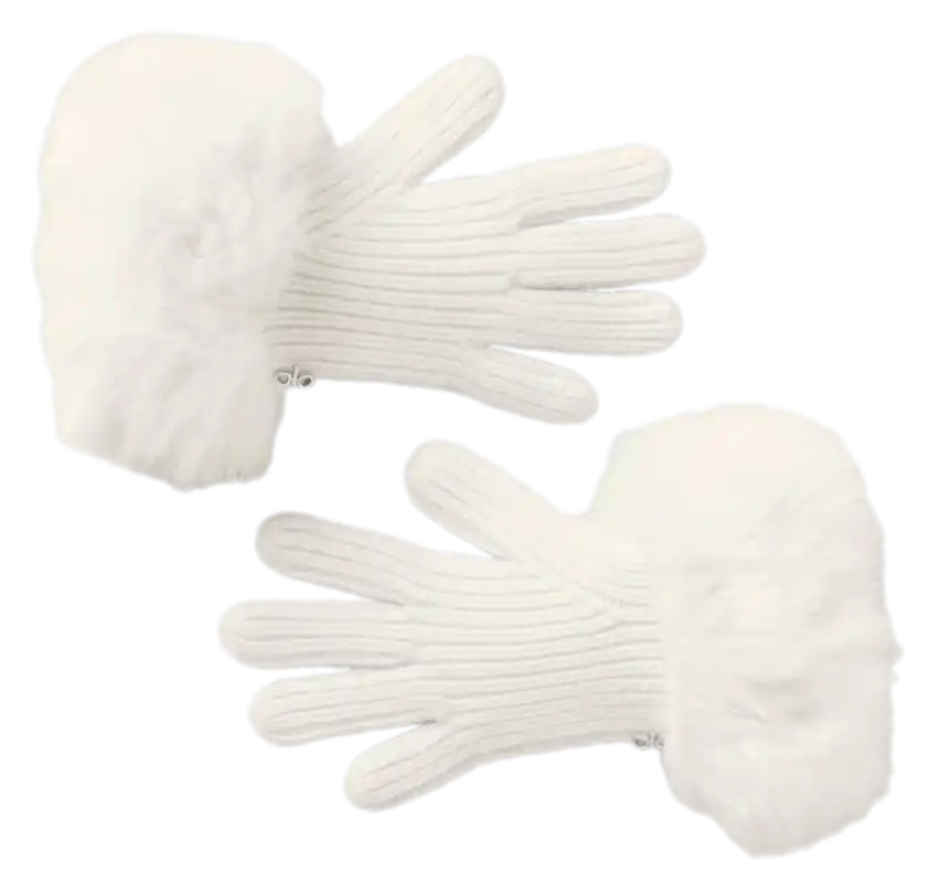 Alo Courchevel Cashmere Gloves - Ivory
