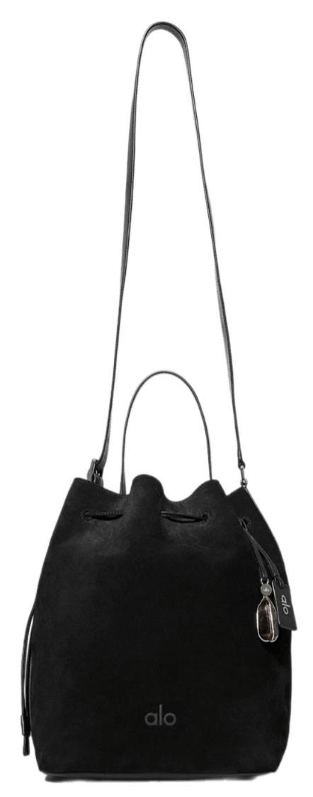 Alo Balance Bucket - Black Suede