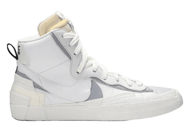 Nike Blazer Mid - Sacai White Grey