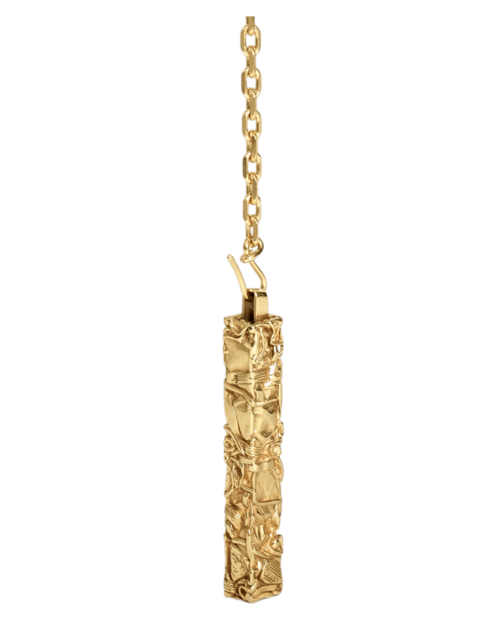 Celine César Project Compression Necklace in Vermeil - Gold
