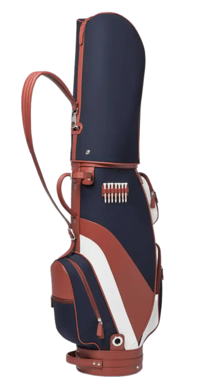 Loro Piana Golf Bag - Blue Navy/Deep Kummel/White Snow