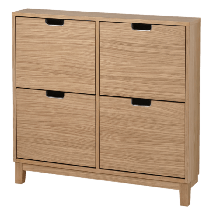 STÄLL Shoe Cabinet - Oak Vaneer