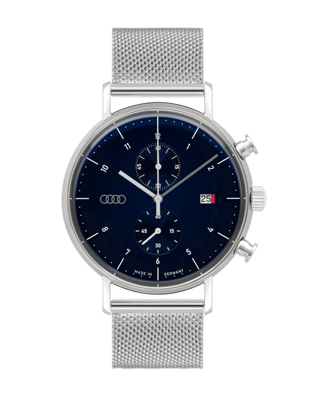 Audi Chronograph - Silver/Night Blue