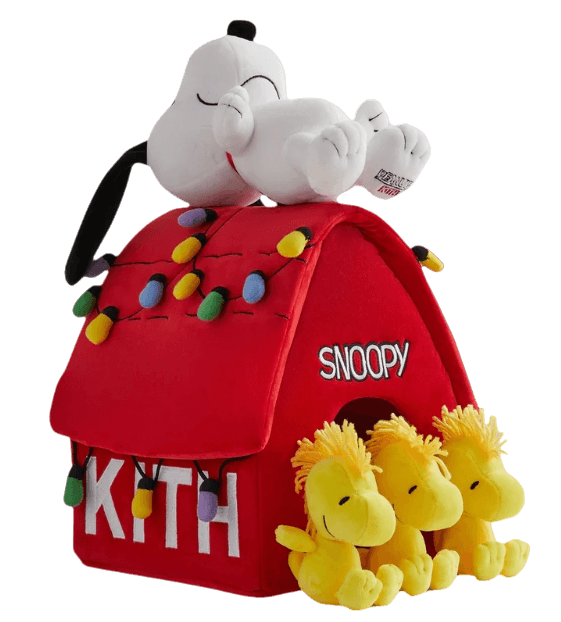 Kith x Peanuts Snoopy Doghouse Plush - Multicolor