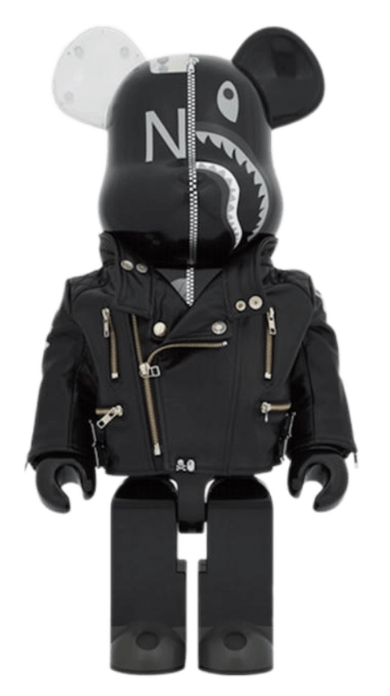 Bearbrick x A Bathing Ape x Neighborhood 1000%