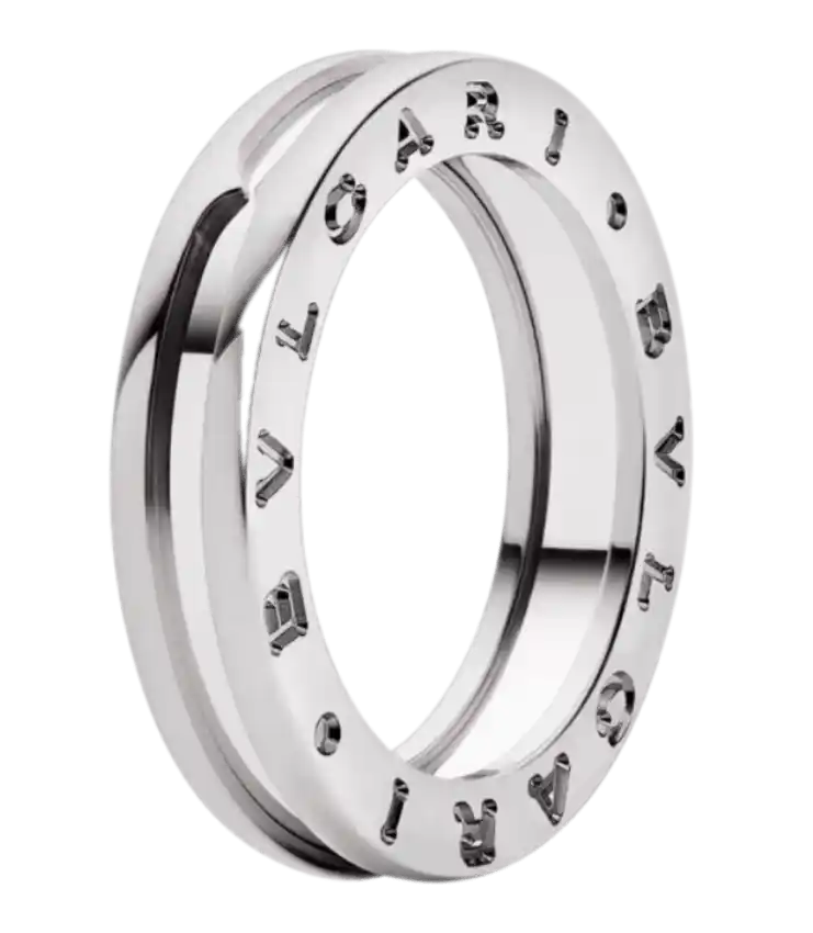 Bvlgari B.zero1 One-band Ring - White Gold