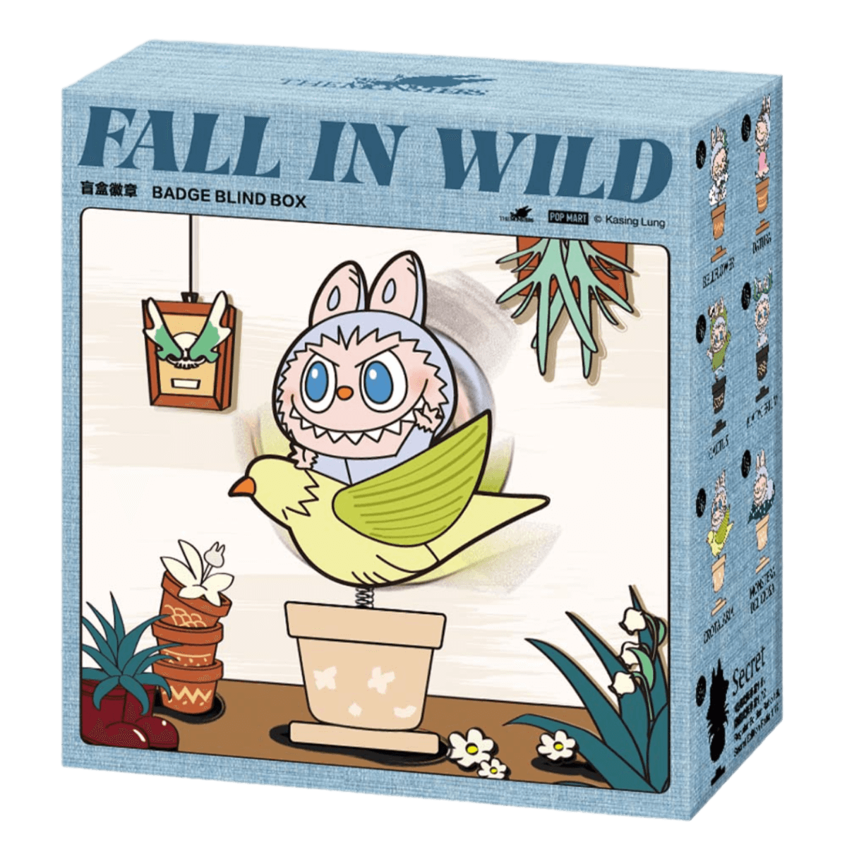 THE MONSTERS FALL IN WILD SERIES-Badge Blind Box