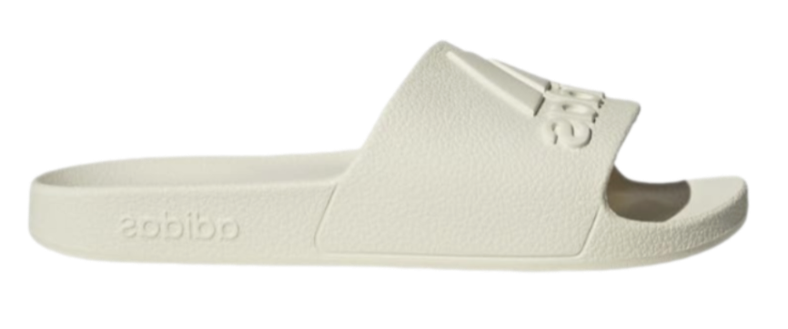 adidas Adilette Aqua Slides - Off White
