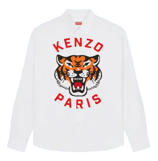 Kenzo 'Lucky Tiger' Shirt - White